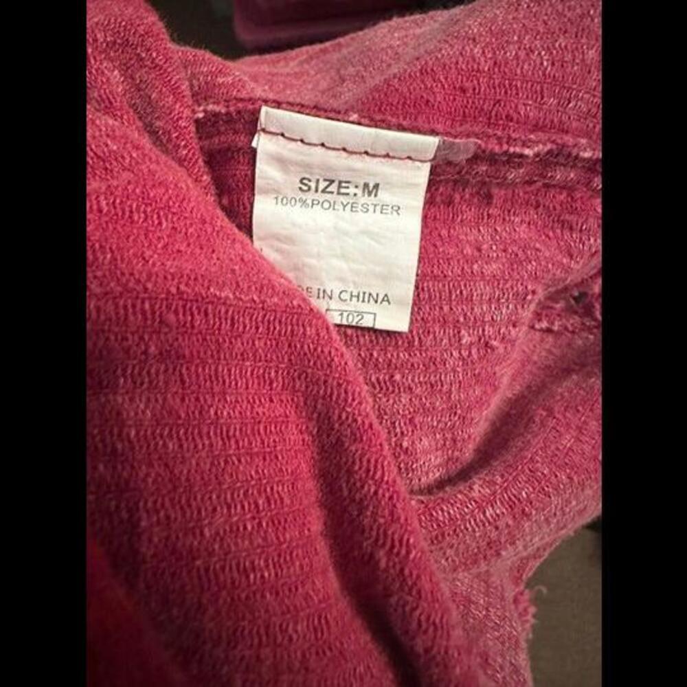 Rustic Red Striped Hooded Jacket - Casual Comfort - Picture 3 of 3